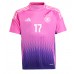 Camisa de Futebol Alemanha Florian Wirtz #17 Equipamento Secundário Europeu 2024 Manga Curta